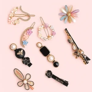 Vamika Designer Hair Clip Combo