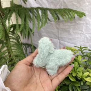 FluffGrip Soft Faux Fur Claw Clips